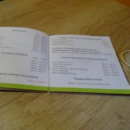 Zokni Kávézója, Budapest - Étlap/itallap