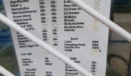 Zöld elefánt Makó - Étlap/itallap