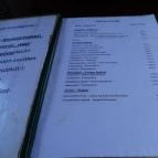 Zöld Sas Vendéglő Békésszentandrás - Étlap/itallap