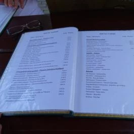 Zöld Sas Vendéglő Békésszentandrás - Étlap/itallap