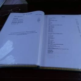 Zöld Sas Vendéglő Békésszentandrás - Étlap/itallap