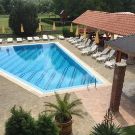 Villa Plattensee Vonyarcvashegy - Medence/kert