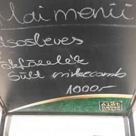 Elizabeth Étterem, Cserkeszőlő - Étlap/itallap