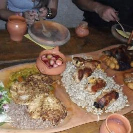 Castrum Boldua középkori étterem Boldogkőváralja - Belső