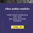 Korona Cukrászda Budapest - Étel/ital