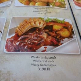 Westy Hajó Étterem & Pub, Győr - Étlap/itallap