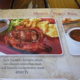 Westy Hajó Étterem & Pub, Győr - Étel/ital