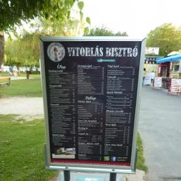 Vitorlás Bisztró, Keszthely - Étlap/itallap