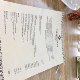 Old Negresco Étterem, Gyömrő - Étlap/itallap