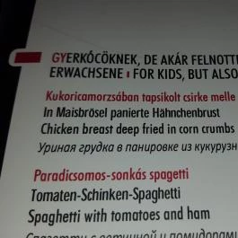 AzÉn Anyósom Alsópáhok - Étlap/itallap