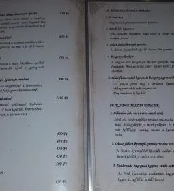 Bagolyvár Fogadó étterme