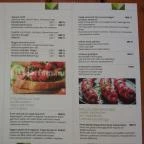 Borostyán Söröző Hévíz - Étlap/itallap