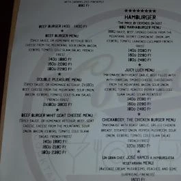 Cortado Gastrobar Eger - Étlap/itallap