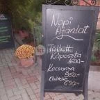 Fék Kávéház Étterem Balatonakali - Étlap/itallap