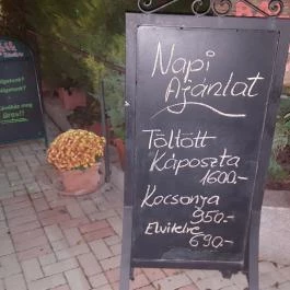 Fék Kávéház Étterem , Balatonakali - Étlap/itallap