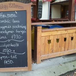  Fenyő Vendéglő, Szilvásvárad - Étlap/itallap