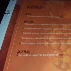 Fortuna Étterem Dombóvár - Étlap/itallap