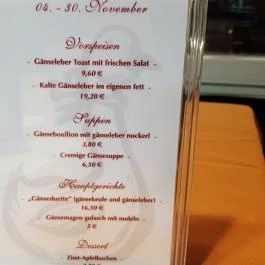 Határ Étterem, Hegyeshalom - Étlap/itallap