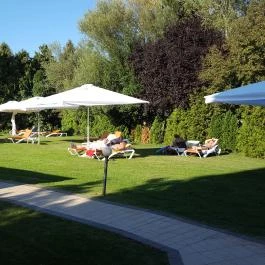 Hotel Európa Fit Hévíz - Medence/kert