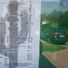 Kaktusz Büfé - Csopaki Strand Csopak - Étlap/itallap