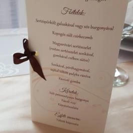 Kertész Csárda Székesfehérvár - Étlap/itallap