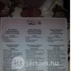 MenDan Étterem Zalakaros - Étlap/itallap