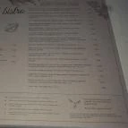 Onyx Étterem - Spirit Hotel Étterme Sárvár - Étlap/itallap