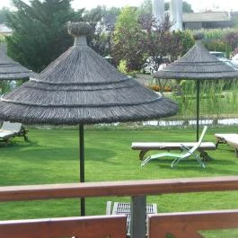 Orchidea Hotel Lipót, Lipót - Medence/kert