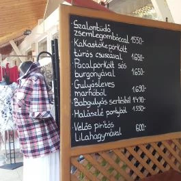 Parasztudvar Büfé, Hévíz - Étlap/itallap
