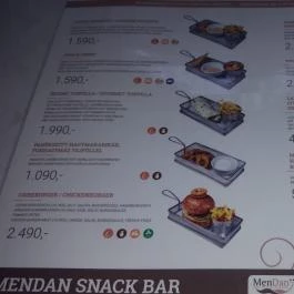 Pool Bár - MenDan Magic Spa & Wellness Hotel Zalakaros - Étlap/itallap