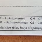 Szomszéd Kertje Csopak - Étlap/itallap