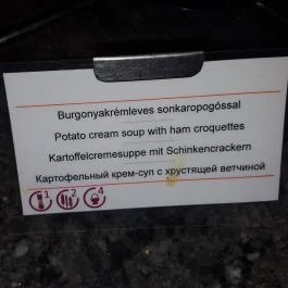 Tavirózsa Étterem Hévíz - Étlap/itallap