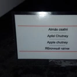 Tavirózsa Étterem Hévíz - Egyéb