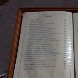 Tó Vendéglő Balatonf?zf? - Étlap/itallap