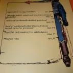 Kék Huszár Étterem Kőszeg - Étlap/itallap