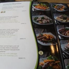 4 Évszak Palóc Bistorant, Mátrafüred - Étlap/itallap