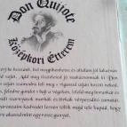 Don Quiote Középkori Étterem Lenti - Étlap/itallap