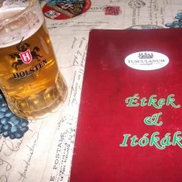 Tusculanum Vendéglő, Miskolctapolca - Étlap/itallap