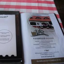 Vár Vendéglő, Sárospatak - Étlap/itallap