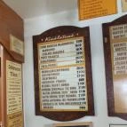 Mizsei Vendéglő Dömsöd - Étlap/itallap