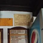 Mizsei Vendéglő Dömsöd - Étlap/itallap