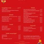 Hungarikum Bisztró Budapest - Étlap/itallap