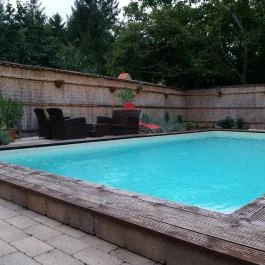 Allium Apartman, Makó - Medence/kert