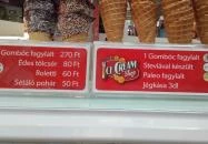 Gelato - Ice Cream Shop - Corvin Plaza Budapest