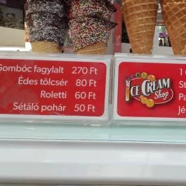 Gelato - Ice Cream Shop - Corvin Plaza, Budapest - Étel/ital