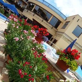 Hotel Kapitány Superior Wellness Sümeg - Medence/kert