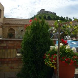 Hotel Kapitány Superior Wellness Sümeg - Medence/kert