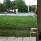 Hét Vezér Apartmanhotel Komárom - Medence/kert