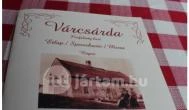 Várcsárda Sümeg - Étlap/itallap