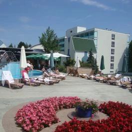 NaturMed Hotel Carbona Hévíz - Medence/kert